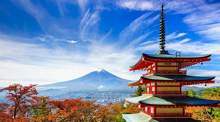 Il monte Fuji